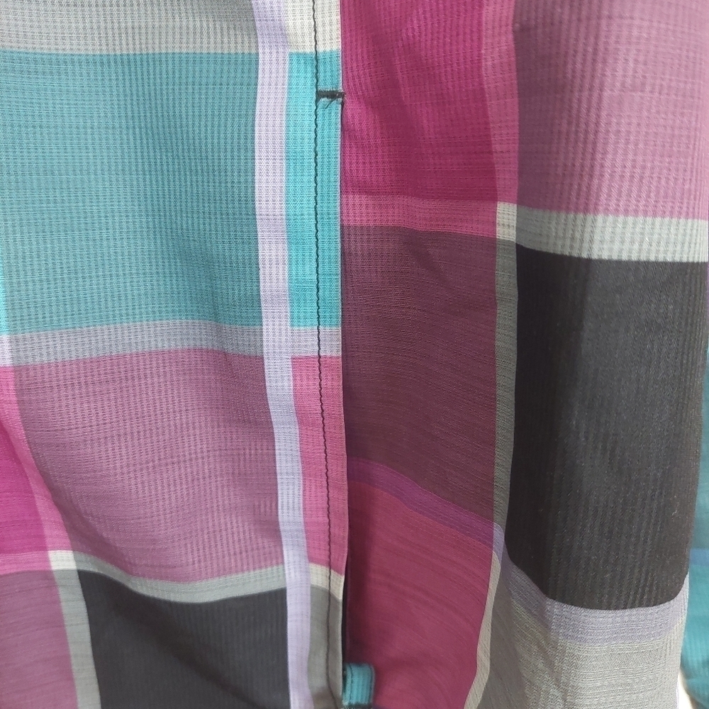 Empyre Technical Outerwear Patchwork Plaid Jacket… - image 4